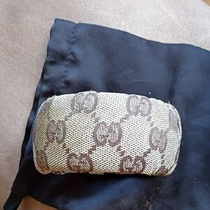 Gucci Tan and Brown Patterned Bracelet